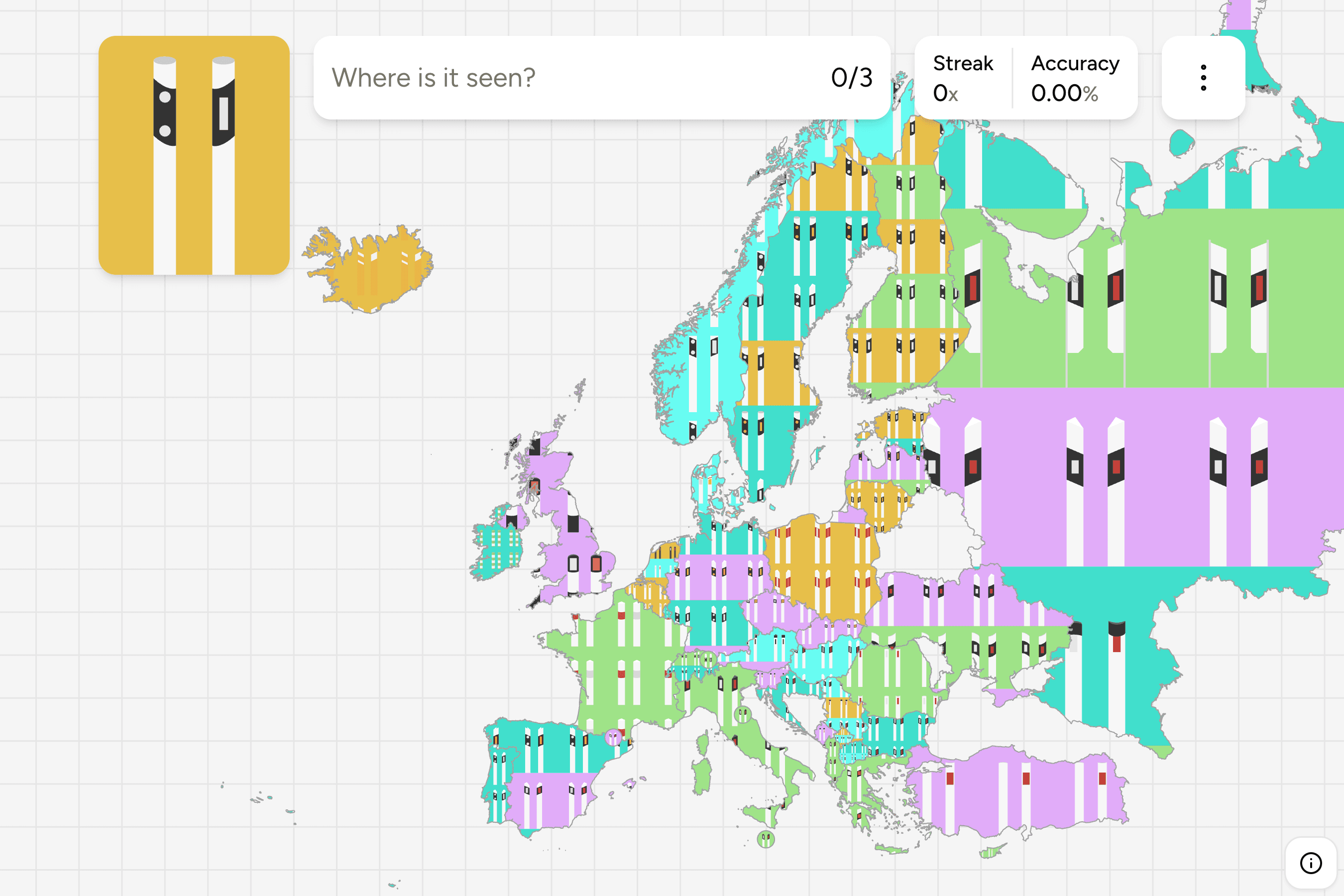 Screenshot of European Bollards